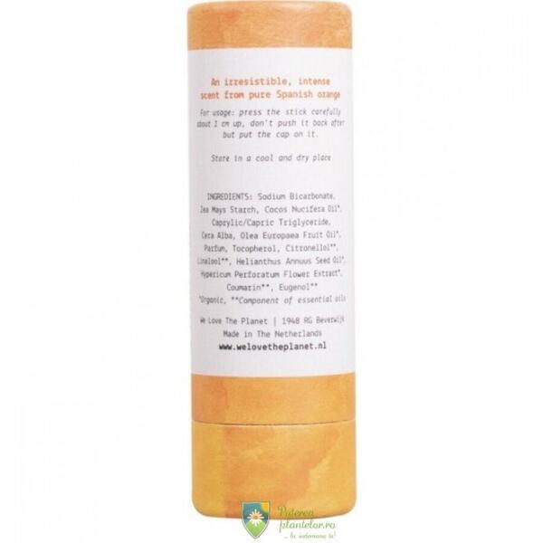 We love the planet Deodorant natural stick, Original Orange 65 g