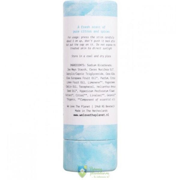 We love the planet Deodorant natural stick Forever Fresh 65 g