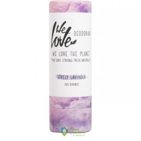 We love the planet Deodorant natural stick Lovely Lavender 65g