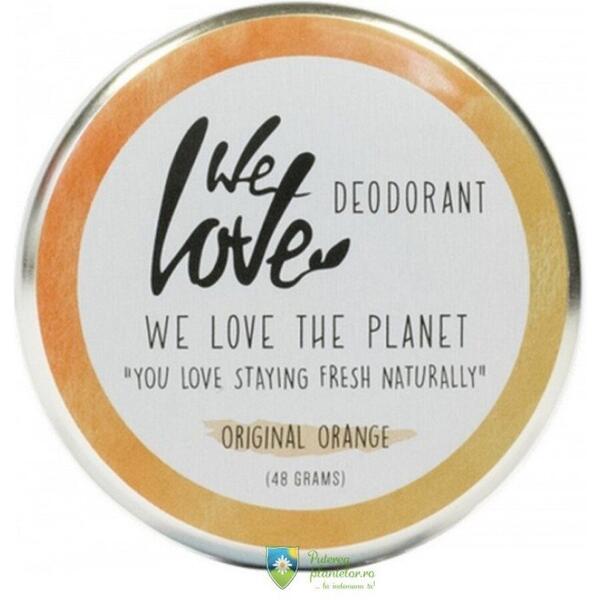 We love the planet Deodorant natural crema Original Orange 48 g