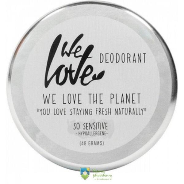 We love the planet Deodorant natural crema So Sensitive 48 g