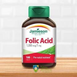 Acid folic 1mg 100 tablete