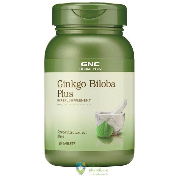 GNC Live Well Ginkgo biloba plus 120 tablete