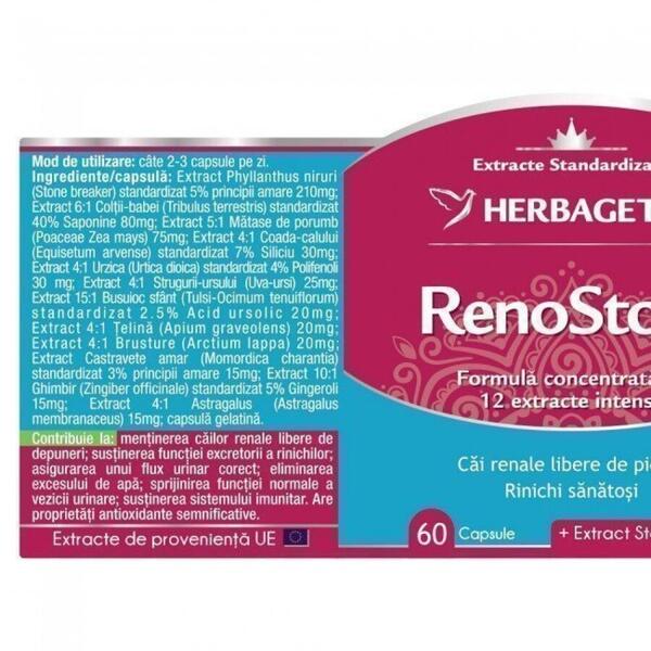Herbagetica Renostone 60 capsule
