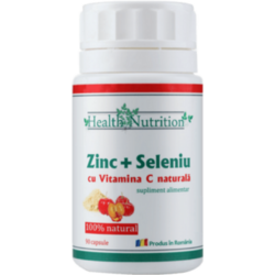 Zinc Seleniu si Vitamina C 90 capsule