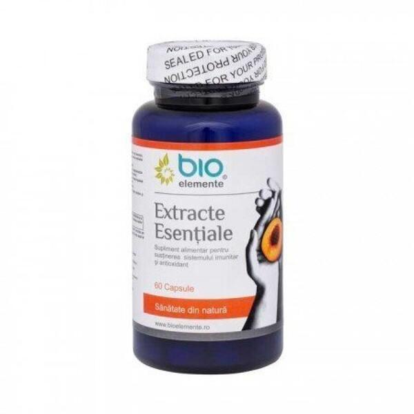 Bio Elemente Extracte esentiale supliment antioxidant 60 capsule
