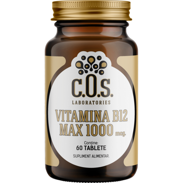 Cos laboratories Vitamina B12 1000 mcg 60 tablete