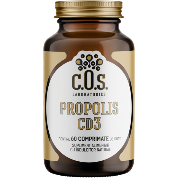 Cos laboratories Propolis CD3 60 comprimate