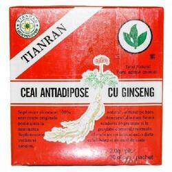 Ceai antiadipos ginseng rosu Tianran 30doze