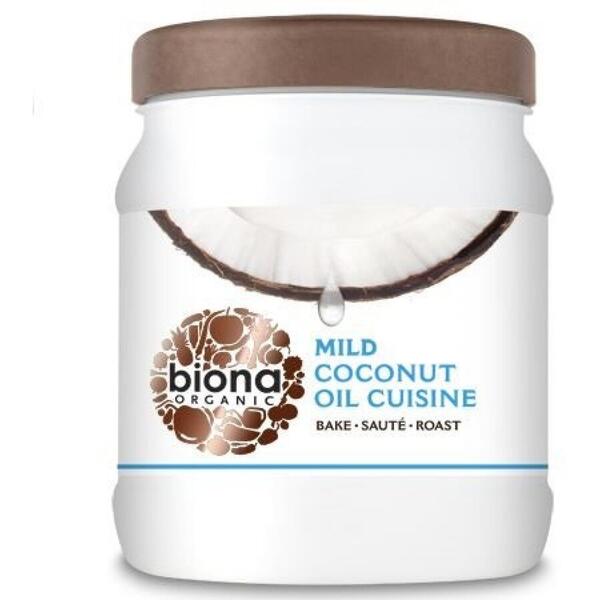 Biona Ulei de cocos dezodorizat pentru gatit bio 800g