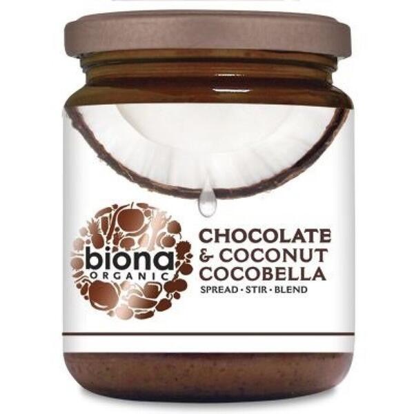 Biona Unt de cocos tartinabil cu ciocolata bio 250g