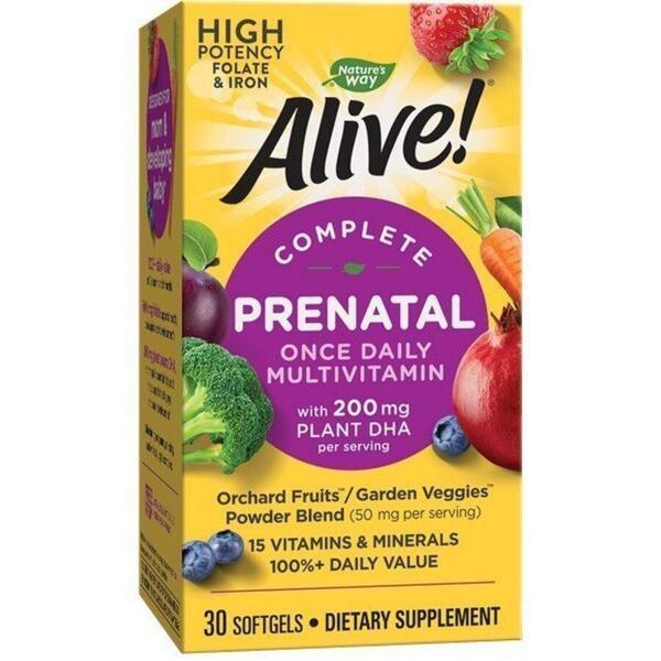 Secom Prenatal multi-vitamin Alive 30cps