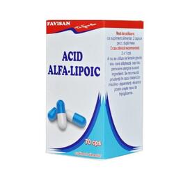 Acid alfa-lipoic 70 capsule