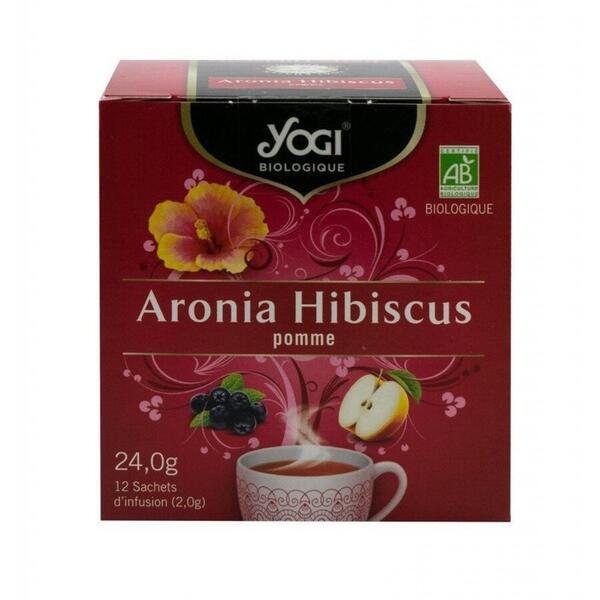 Yogi Tea Ceai bio aronia, hibiscus si mar 12 plicuri