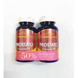 Herbagetica Prostato cucurmin 95, 60 capsule + 60 capsule 1/2 gratuit