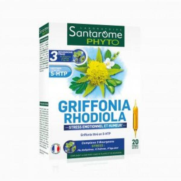 Santarome Bio Griffonia rhodiola 20 fiole