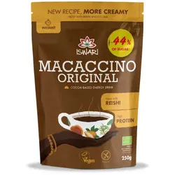 Bautura instant energizanta bio vegana Macaccino Original Reishi 250g