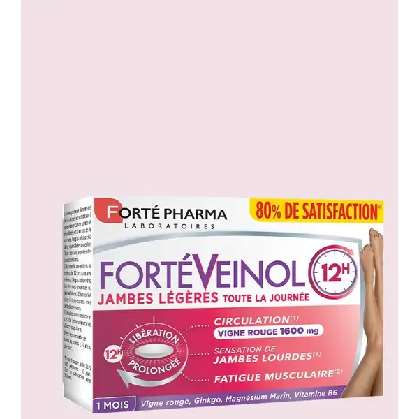 Forte Pharma Laboratories Forte Veinol, 30 comprimate