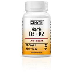 Zenyth Vitamina D3+K2 30CPS