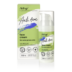 Crema de fata anti-acnee pentru ten acneic sensibil, Kilig Anti Acne, 50 ml