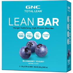 Gnc Total Lean Lean Bar Baton Proteic Cu Aroma De Iaurt Si Afine 50g