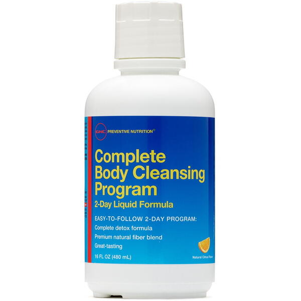 GNC Live Well Preventive Nutrition Complete Body Cleansing  Program De Curatare Completa In 2 Zile, Cu Aroma De Citrice, 960 Ml