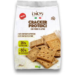 Crackers proteic BIO din faina lupin, faina spelta si sare de Cervia Bio s
