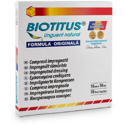 Compresa impregnata BIOTITUS® Formula Originala – 10x10cm