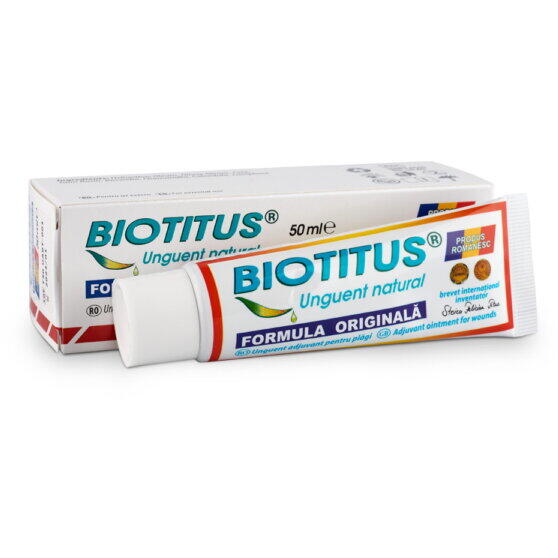 TIAMIS MEDICAL Unguent BIOTITUS® Formula Originala – Tub 50ml