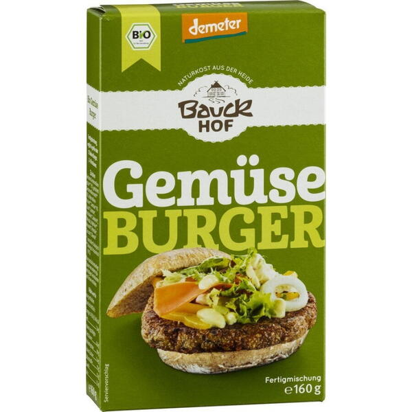 Bauck Hof Mix pentru burger vegetal Demeter