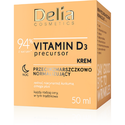Vitamina D3 Crema De Noapte Antirid Normalizare 50ml