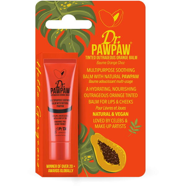Balsam multifunctional, nuanta Orange, 10 ml, Dr PawPaw