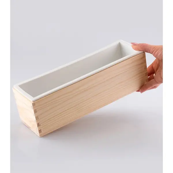 Mayam Ellemental Formă de săpun Bloc, cu cutie de lemn ( taietorul se achizitioneaza separat)
