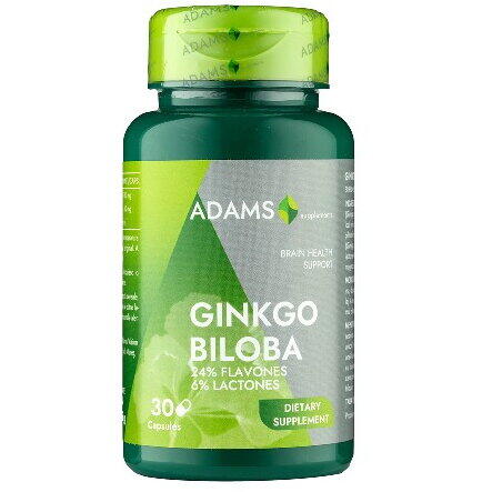 Adams Vision Ginkgo Biloba 24/6 30cps, Adams
