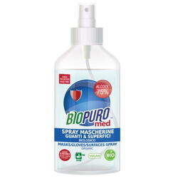 Spray igienizant pentru masca, manusi si suprafete bio 250ml Biopuro