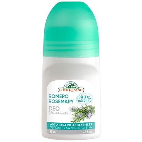 Corpore Sano Deodorant roll-on tonifiant cu rozmarin, fara aluminiu sau alcool, 75 ml