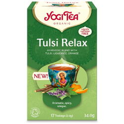 Ceai bio Tulsi Relax 17 pliculete a 2,0 g (34,0 g) Yogi Tea