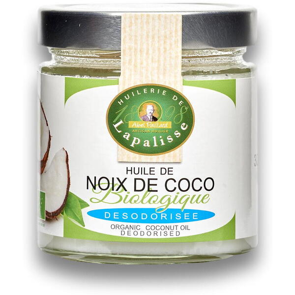 Huilerie de Lapalisse Ulei de cocos virgin BIO dezodorizat(gust neutru), pentru gatit Lapalisse