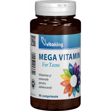 Vitaking Multivitamina cu minerale pentru adolescenti - 90 comprimate
