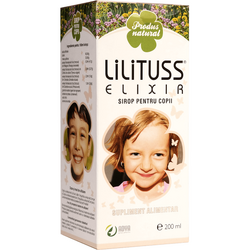 LiliTUSS Elixir sirop pentru copii 200 ml