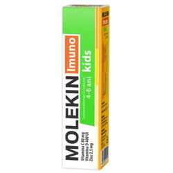 Molekin Imuno Kids, 4-6 ani, 20 comprimate efervescente