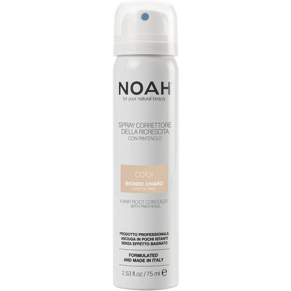 Noah Spray corector cu vitamina B5 pentru acoperirea radacinii parului - BLOND DESCHIS, 75 ml