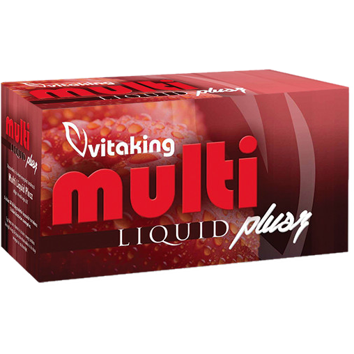 Vitaking Multivitamin Lichid cu minerale, Ginseng si Luteina - 30 capsule gelatinoase
