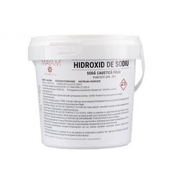 Mayam Ellemental Hidroxid de sodiu NaOH-400 gr fulgi