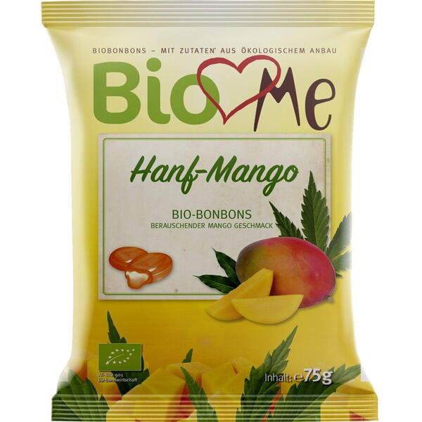 Bio loves me Bomboane cu canepa si mango