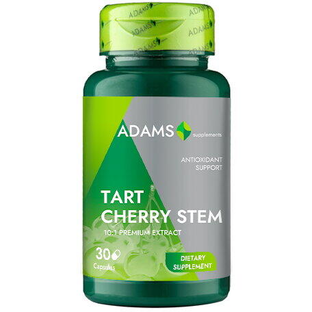 Adams Vision Tart Cherry Stem (cozi de cirese) 500 mg 30 cps vegetale