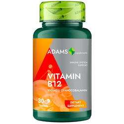 Vitamina B12 500 mcg 30 tablete