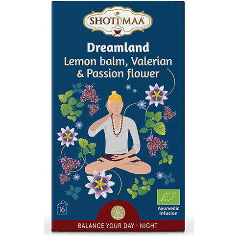 Ceai Shotimaa Balance Your Day - Dreamland - roinita, valeriana si passiflora bio 16dz