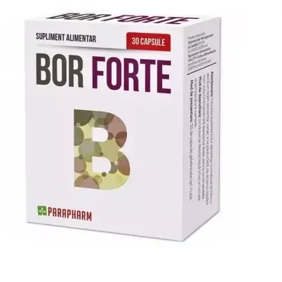 Bor Forte, 30 capsule, Parapharm