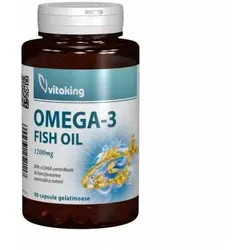 Omega 3 Forte - ulei de peste natural 1200mg - 90 capsule